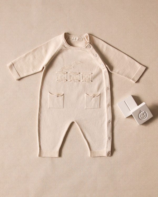 All Aboard Baby Romper