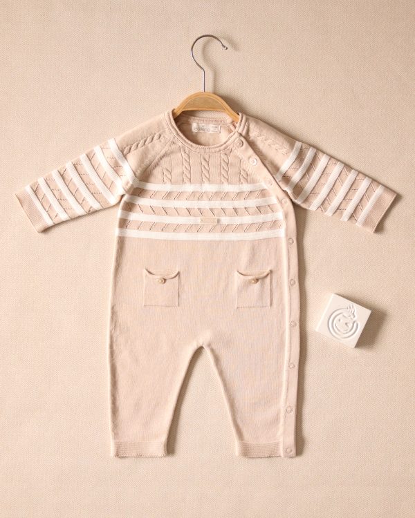 Pocketful of Cuddles Knit Romper